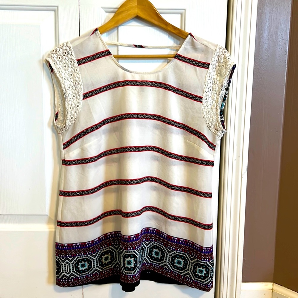 No sleeve blouse